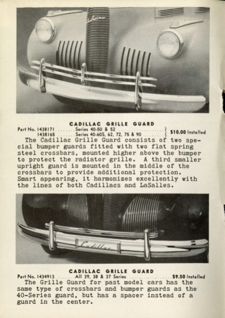 1940 Cadillac LaSalle Accessories Brochure Page 31